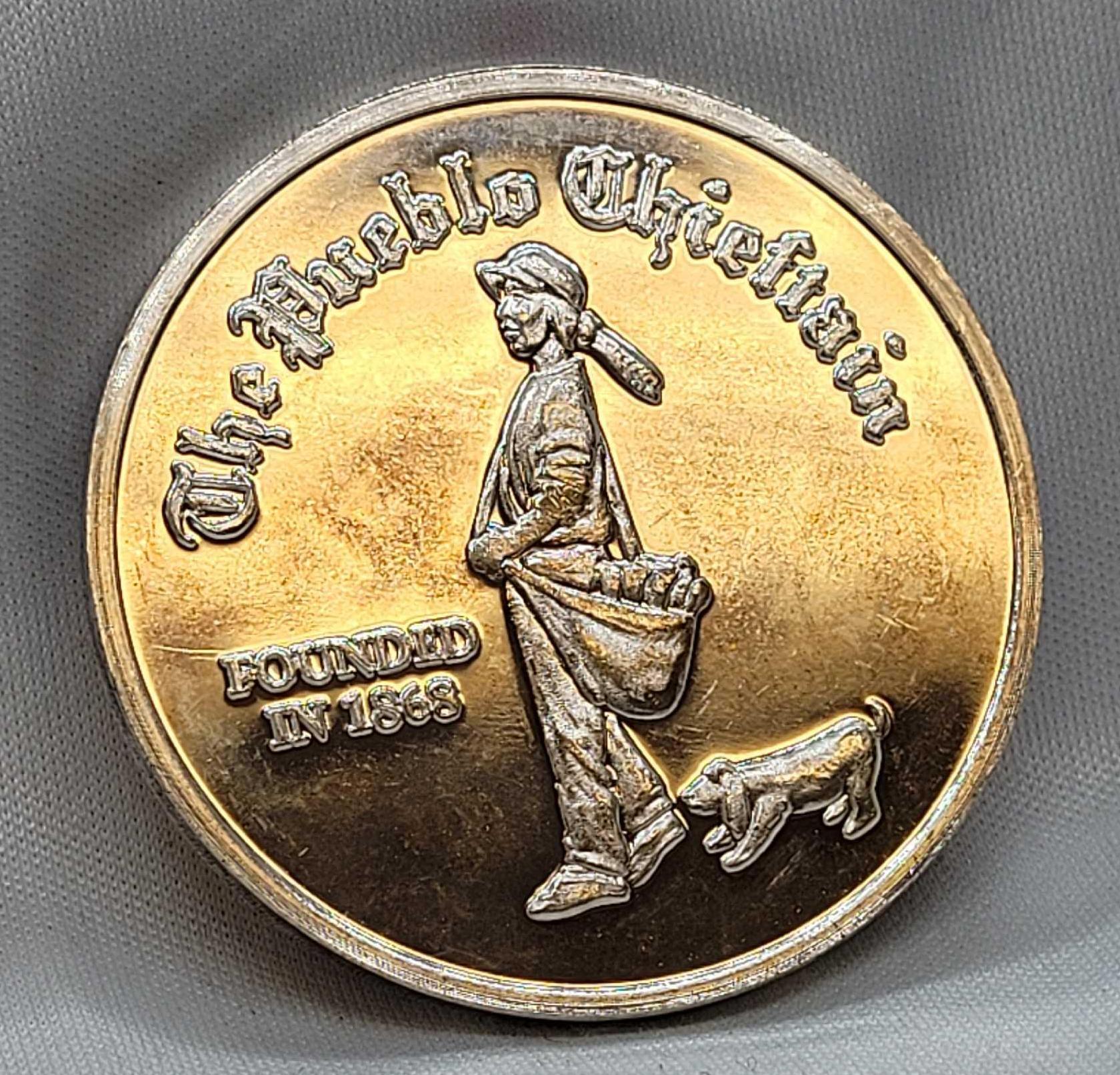 コレクション The Pueblo Chieftain one troy ounce The Pueblo Chieftain one troy ounce 【公式通販】