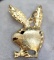 14kt Gold PlayBoy Pendant 4.44g