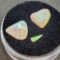 Beautiful Opal Gemstones 8.94ct Amazing Colors Blues Green