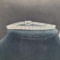 Silver 925 Moissanite Diamond Bracelet With Gemstone Report 13.01g