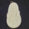 Kwan Yin Carved Jade Pendant 23.65g