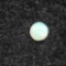 Round cut cabochon Opal .13 ct.