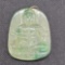 Carved Jade Buddha Pendant 25.0g