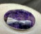 22.6ct Oval Cut Opaque Purple Sapphire Gemstone
