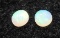 Pair of Oval Cut Opals 0.42ct