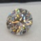 Brilliant Round Cut Moissanite Diamond Gemstone With Gemstone Report 2.45ct