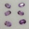 Oval Cut Purple Amethyst Gemstones 2.60ct