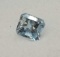 Square Cut Sea Blue Aquamarine Gemstone 0.90ct