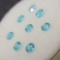 Blue Round Cut Apatite Gemstones 2.35ct