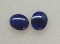 Pair of Round cut Blue Quartz Gemstone 0.37ct