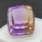 Bi Color Purple and Yellow Amethyst Gemstone 26.40ct