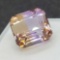 Bi Color Purple and Yellow Amethyst Gemstone 14.15ct