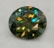 Brilliant Round Cut Green Moissanite Diamond Gemstone With GRA Certificate 1.0ct