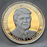 Donald Trump 1 Troy Oz .999 Fine Silver Round Coin