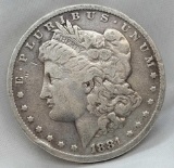 1881-S Morgan Silver Dollar 90% Silver Coin