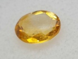 Oval Cut Yellow Citrine Gemstone 1.45ct
