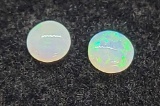 Pair of Oval Cut Opals 0.35ct