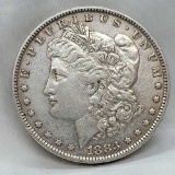 1883-O Morgan Silver Dollar Frosty 90% Silver Coin