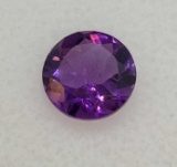 Oval Cut Purple Amethyst Gemstone 1.15ct