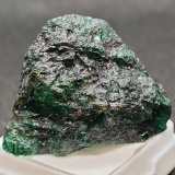 Lab Created Green Emerald gemstone 84.90ct