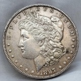 1897 Morgan Silver Dollar 90% Silver Coin