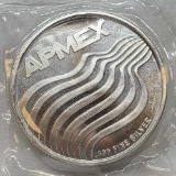 APMEX 1 Troy Oz .999 Fine Silver Round Coin