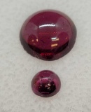 Cabochon Cut Red Garnet Gemstone 2.27ct