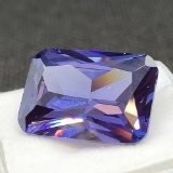 Purple Emerald Cut Tourmaline Gemstone 25.90ct