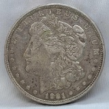 1921-D Morgan Silver Dollar 90% Silver Coin