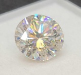 Brilliant Round Cut Moissanite Diamond Sperking Stunner 1.70ct