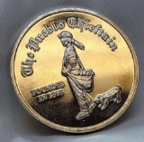 The Pueblo Chieftain 1 Troy Oz .999 Fine Silver Coin