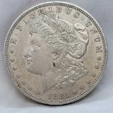 1921 Morgan Silver Dollar 90% Silver Coin