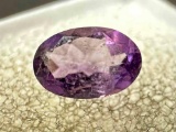 Oval Cut .41ct Amethyst Gemstone
