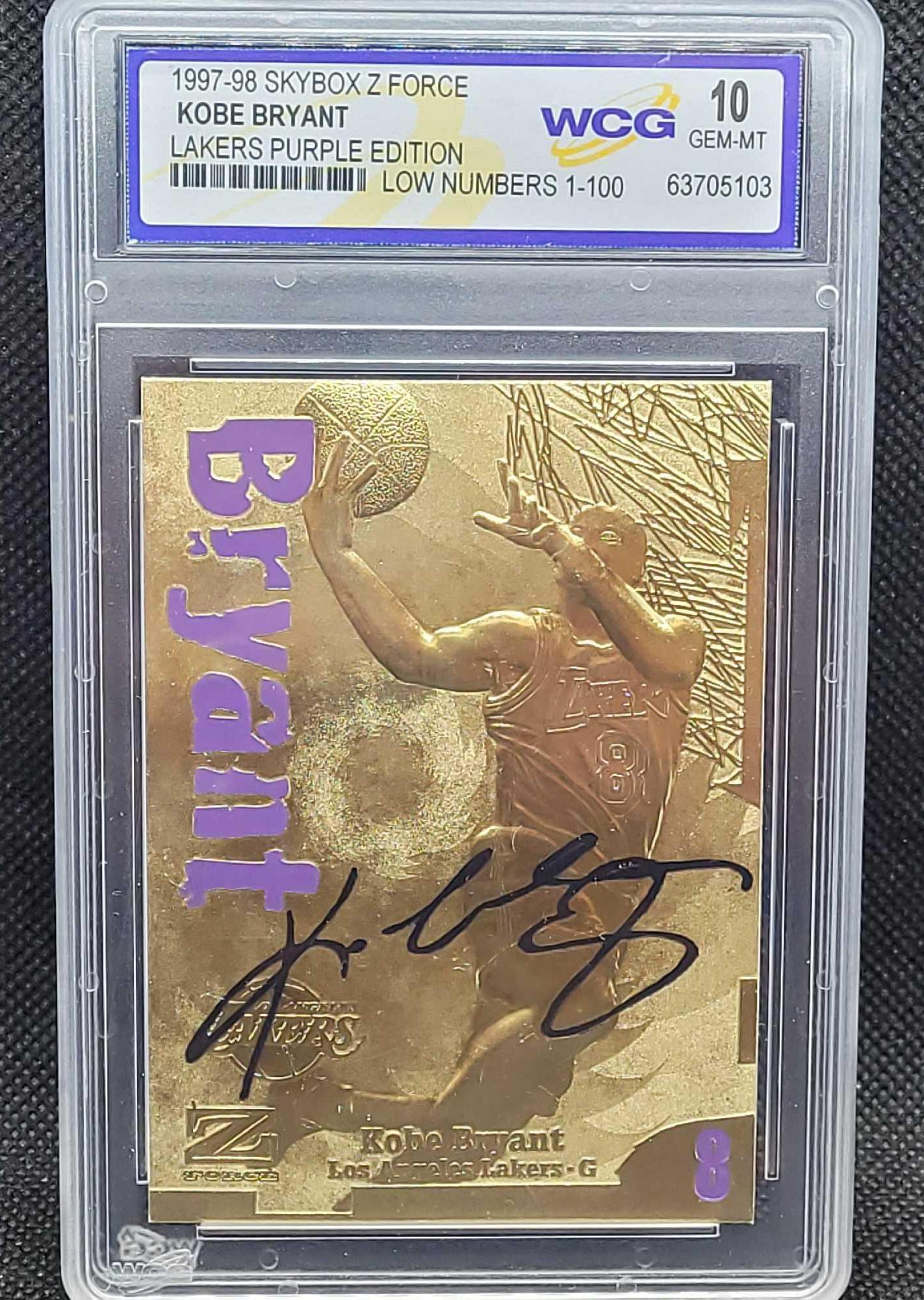 1996/97 - Skybox - EX-2000 - 23KT Gold - Kobe Bryant