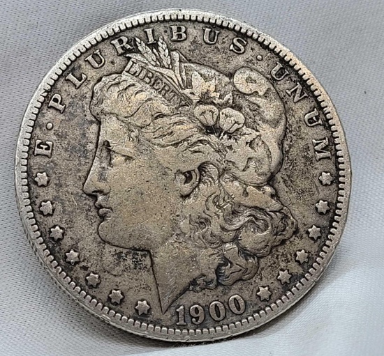 1900-O Morgan Silver Dollar 90% Silver Coin