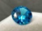 10ct Round Cut Blue Tourmaline Gemstone