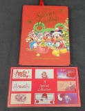 2014 Niue $1 Disney 1/2 oz Fine Silver Ornament with Special $1 Santa Claus Note
