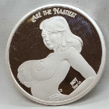 1 Troy Ounce .999 Fine Silver All The Nastiest Sexiest Naughty Silver Coin