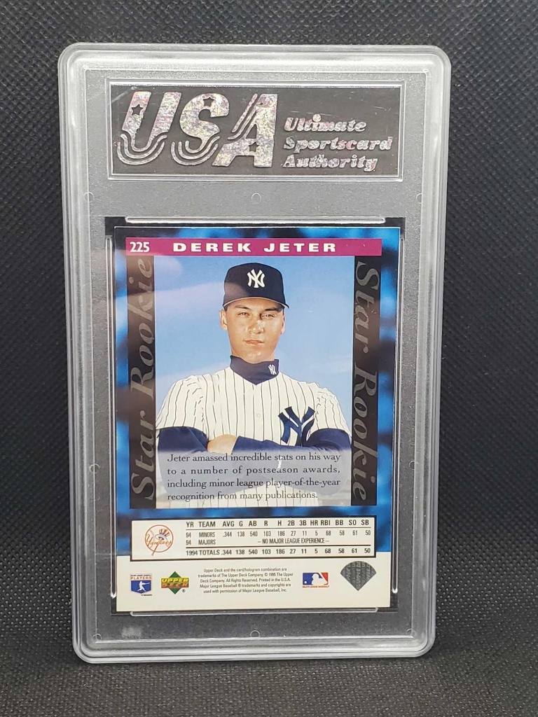 Derek Jeter Minor League Collectible Baseball Card - 1994 Action