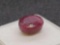 Oval Cut Red Ruby Gemstone 8.45ct
