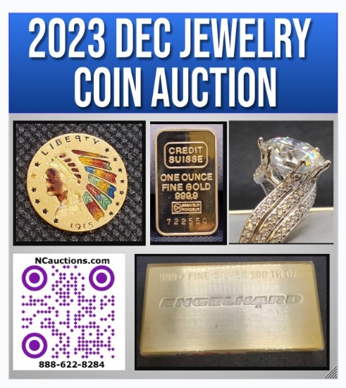 2023 December Fine Coin Jewelry Auction