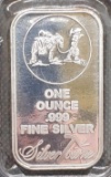 Silver Towne 1 Troy Oz .999 Fine Silver Bar