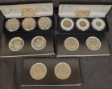 (3) Eisenhower Dollar Collection Coin Sets and 2 Coin Sets