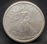 5 Troy Ounce .999 Fine Silver Walking Liberty Silver Round Coin