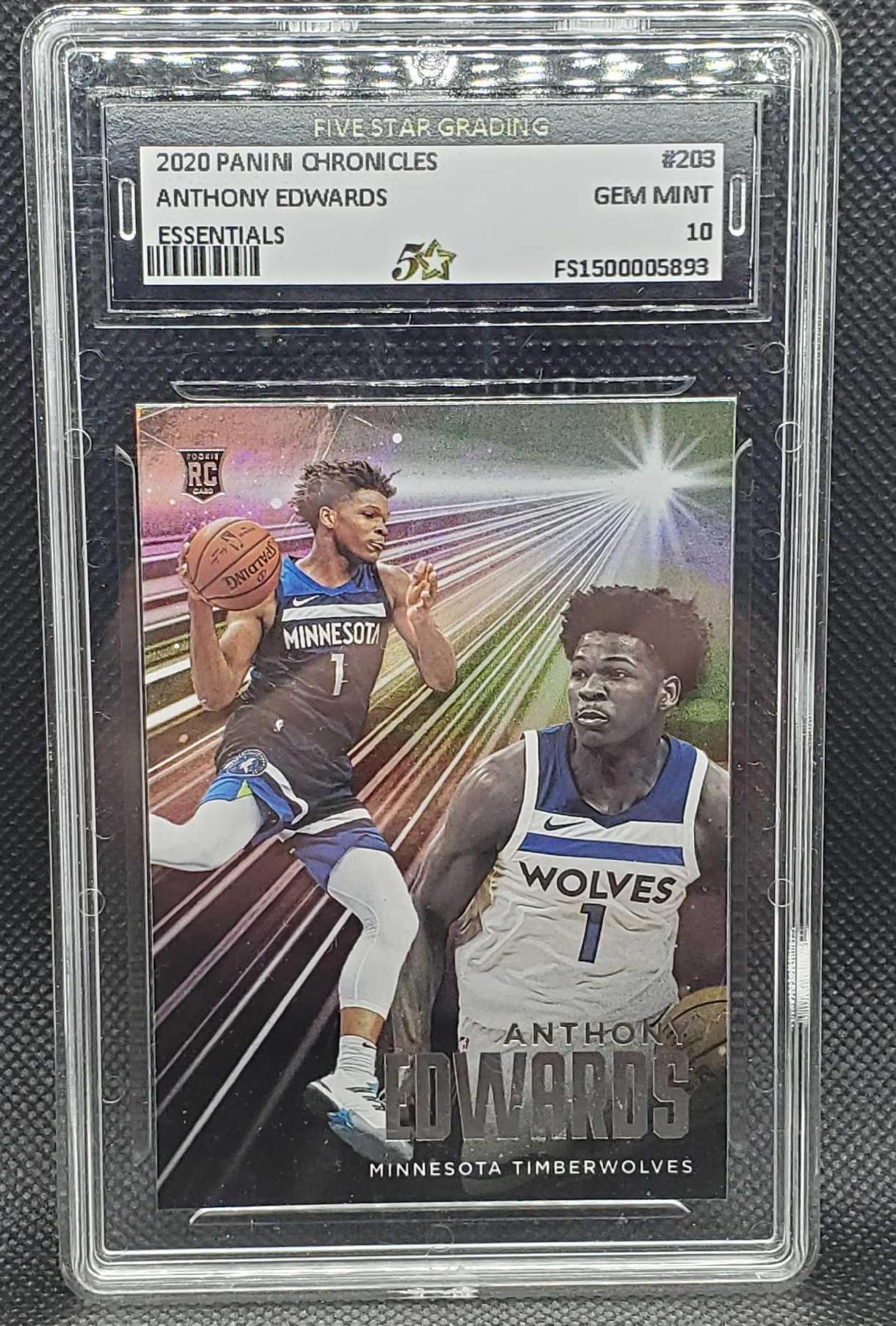 2020 Panini Chronicles Anthony Edward