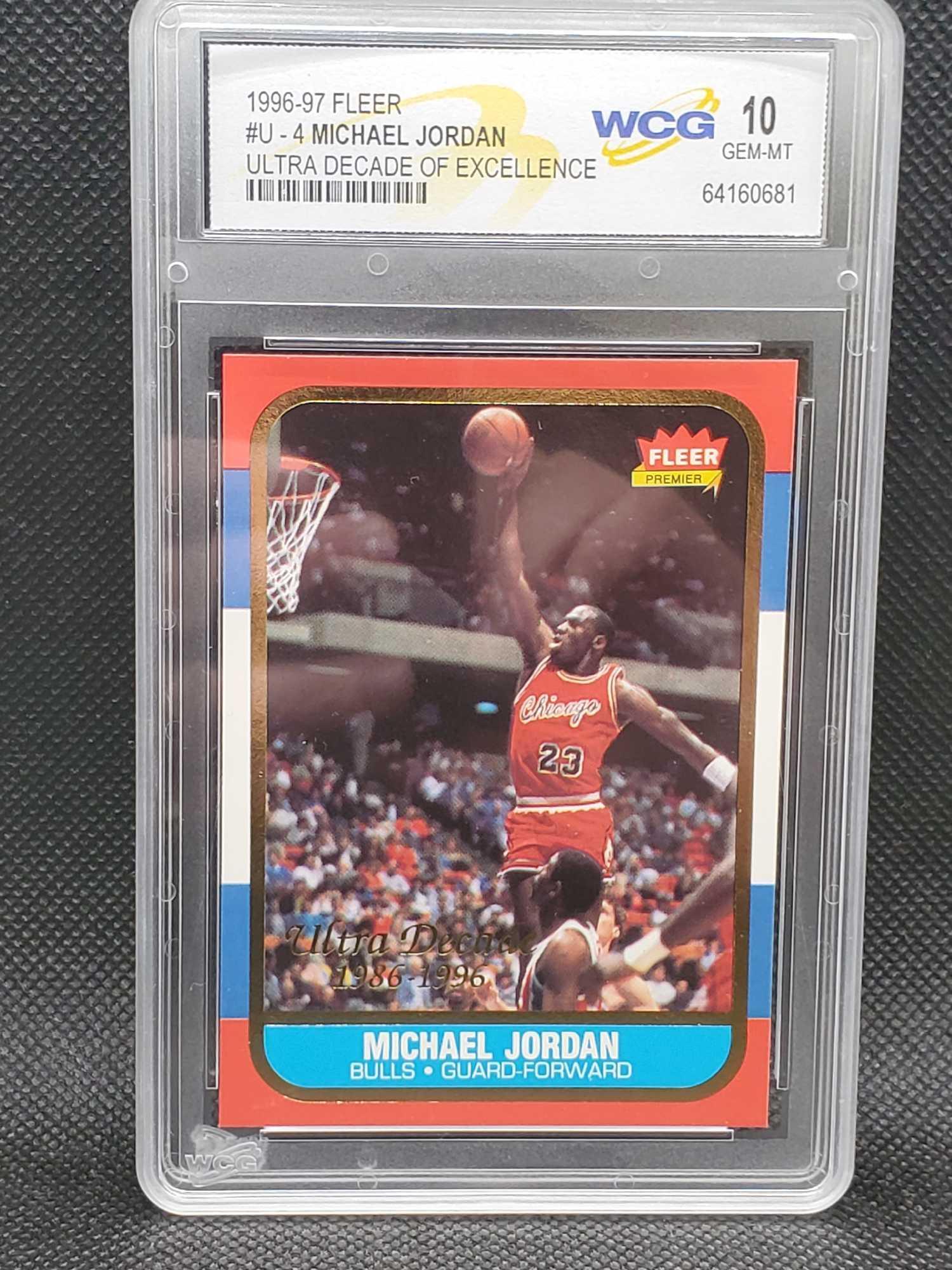 1996-97 Fleer Decade of Excellence Michael Jordan | Proxibid