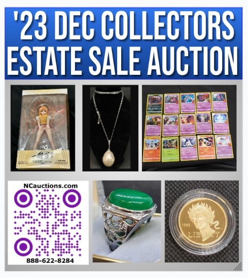 2023 December Collectors Estate Sale Auction