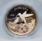 Tested x1 Troy Oz .999 Fine Silver Hummingbird Round Coin