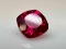 Amazing Sparkle Explosion 2ct Square Cut Ruby Gemstone