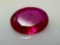 .80ct Oval Cut Ruby Gemstone